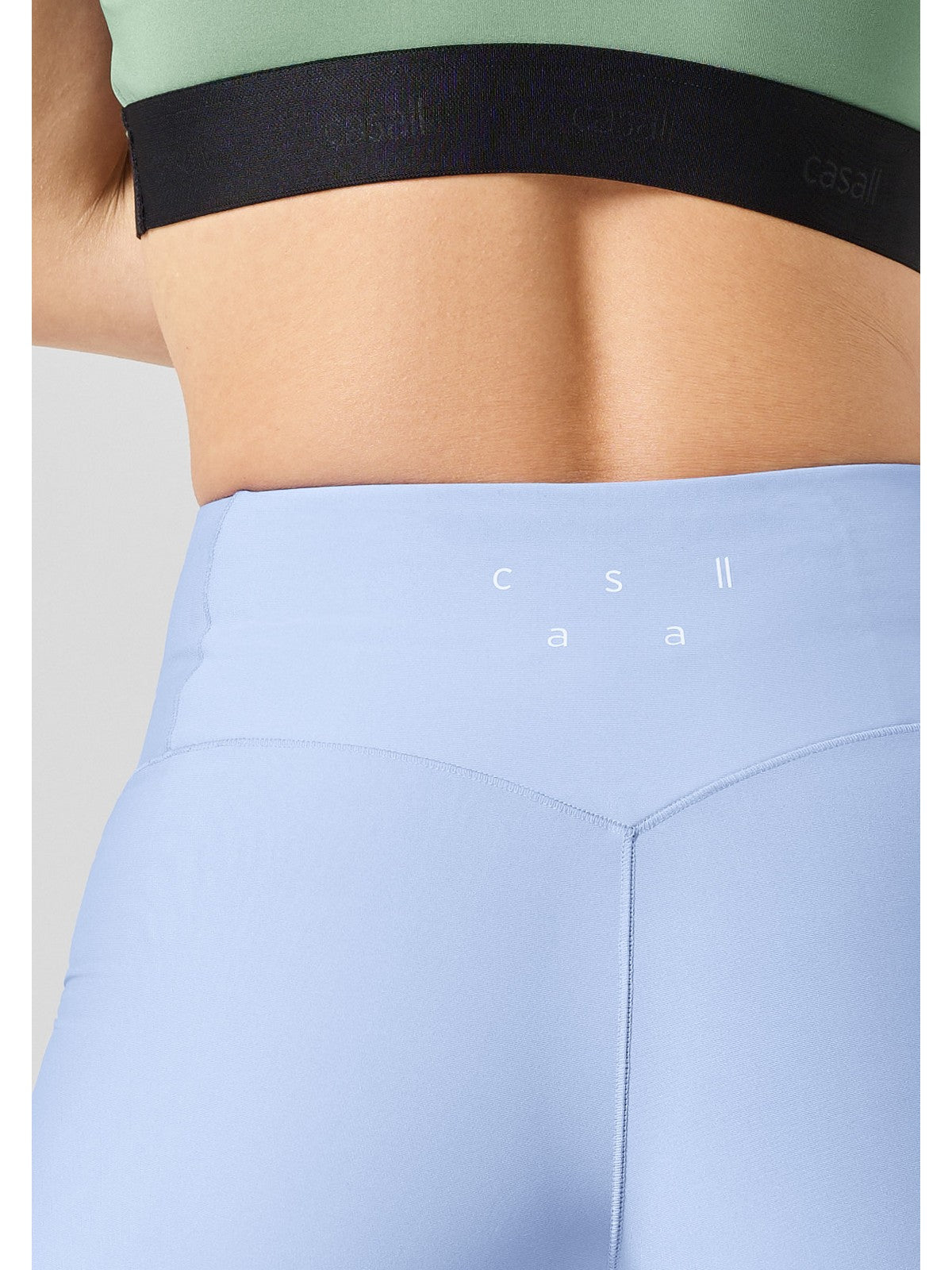 Legginsy CASALL Ultra High Waist Hot Pant niebieski