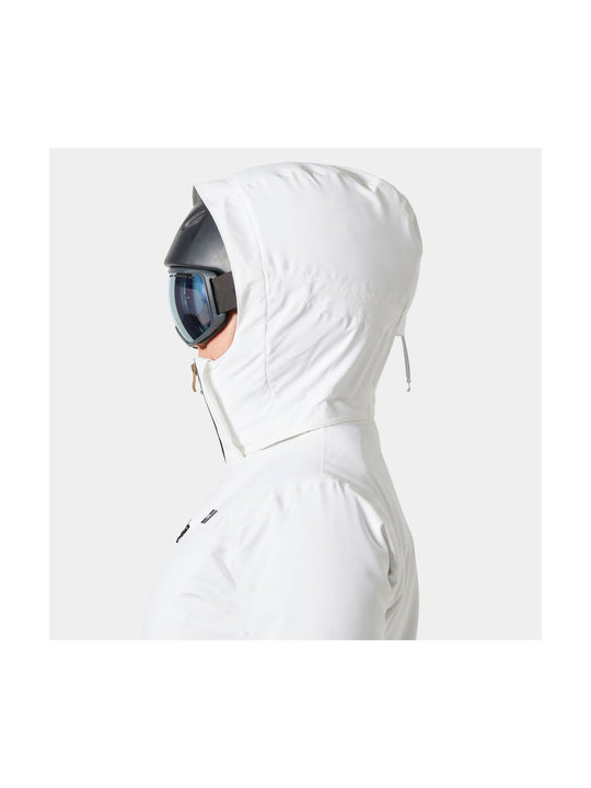 Kurtka narciarska damska HELLY HANSEN W ALPHELIA LIFALOFT JACKET biała
