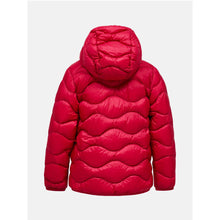 Kurtka PEAK PERFORMANCE Helium Down Hood Jacket Junior bordowy
