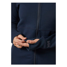 Bluza damska HELLY HANSEN W Evolved Air Hooded Midlayer granatowy - Adventure Sports
