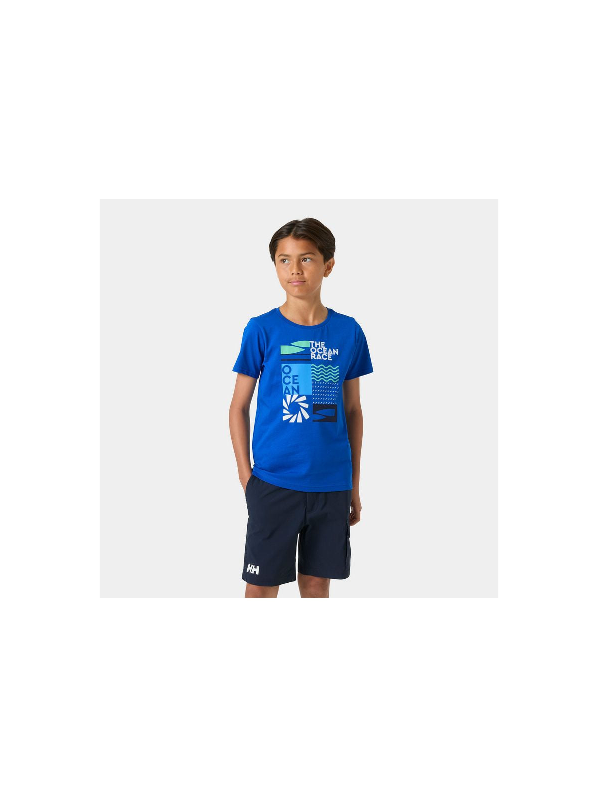 Koszulka dziecięca HELLY HANSEN Jr The Ocean Race T-Shirt niebieska