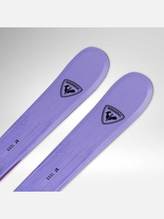 Narty dla dzieci ROSSIGNOL Soul Jr + wiązania LOOK Xpress 7 Gw B83 Black
