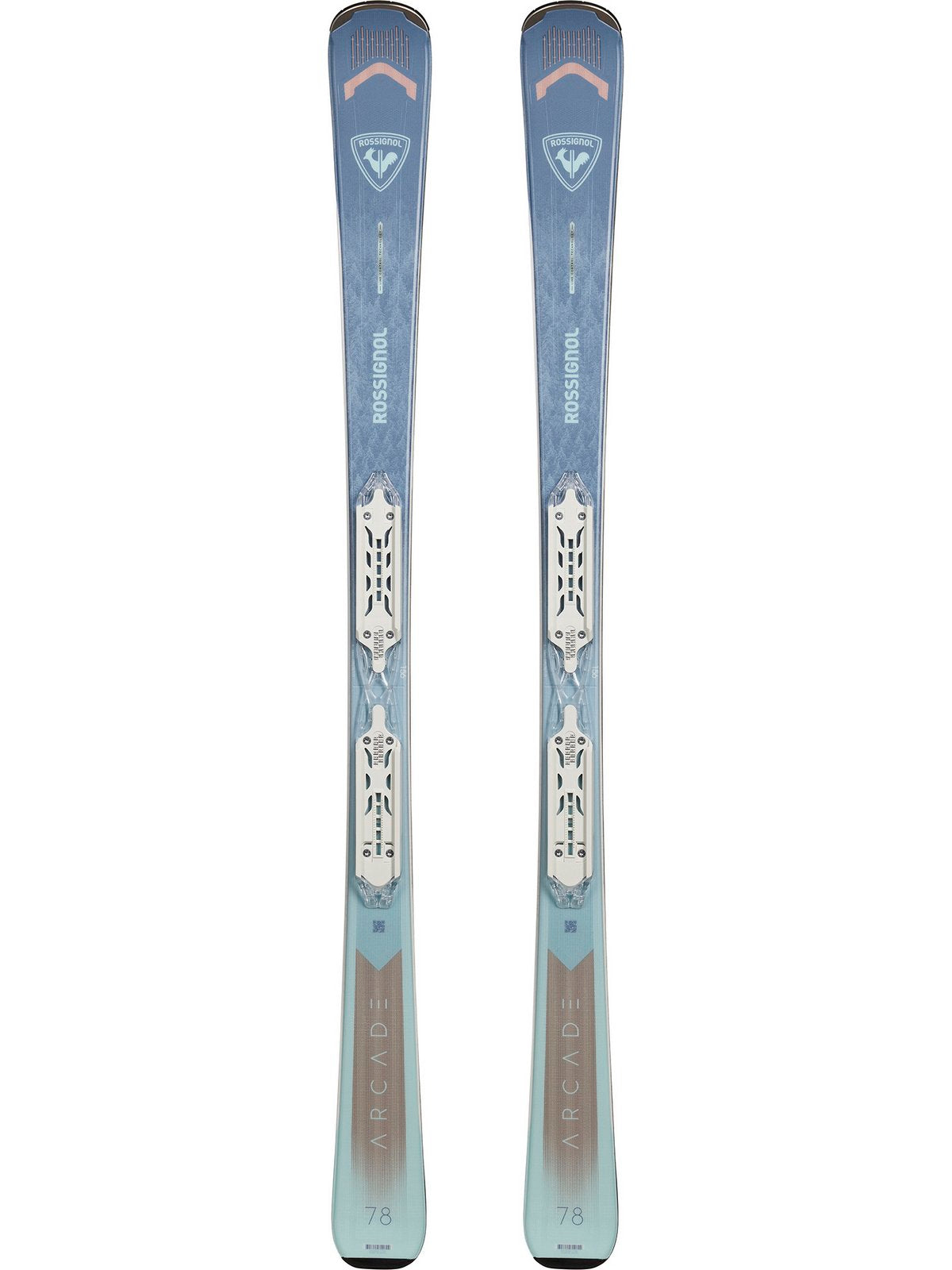 Narty damskie ROSSIGNOL Arcade W 78 + wiązania LOOK Xpress W 10 GW