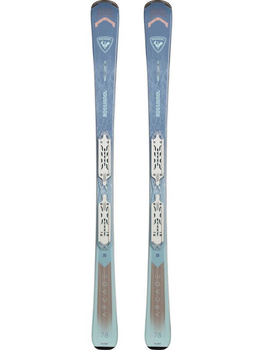 Narty damskie ROSSIGNOL Arcade W 78 + wiązania LOOK Xpress W 10 GW
