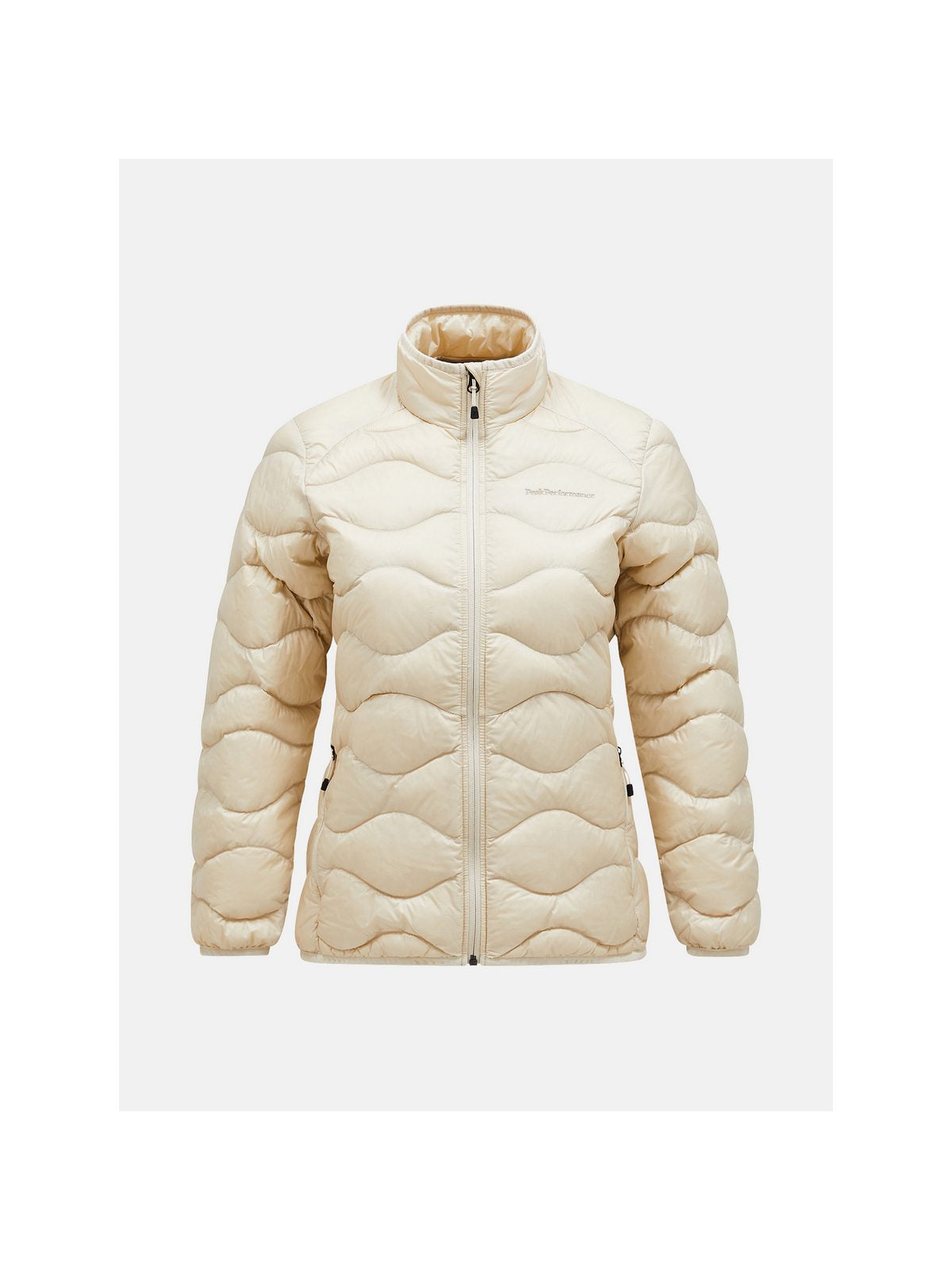 Kurtka PEAK PERFORMANCE Helium Down Jacket Women piaskowy