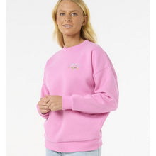 Bluza RIP CURL Hibiscus Diamond Heritage Crew różowa
