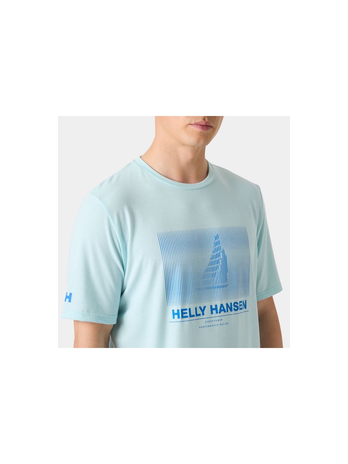 Koszulka męska HELLY HANSEN Hp Race Graphic T-Shirt niebieska