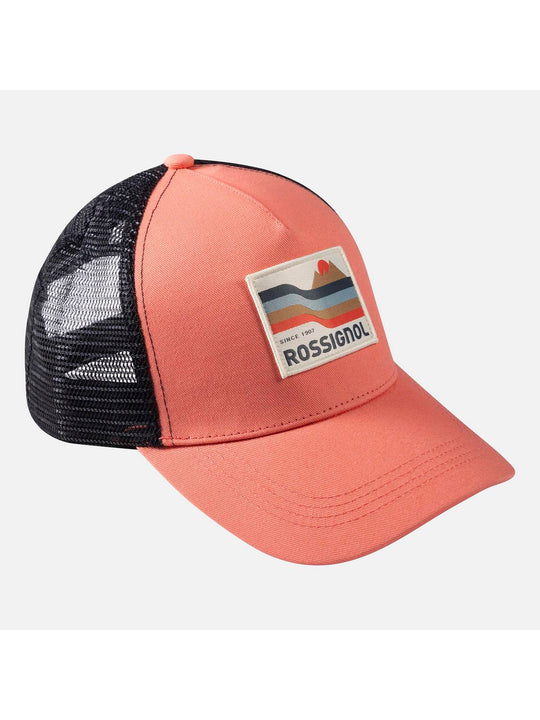 Czapka z daszkiem ROSSIGNOL Waterfall Mesh Cap różowa - TU - Adventure Sports
