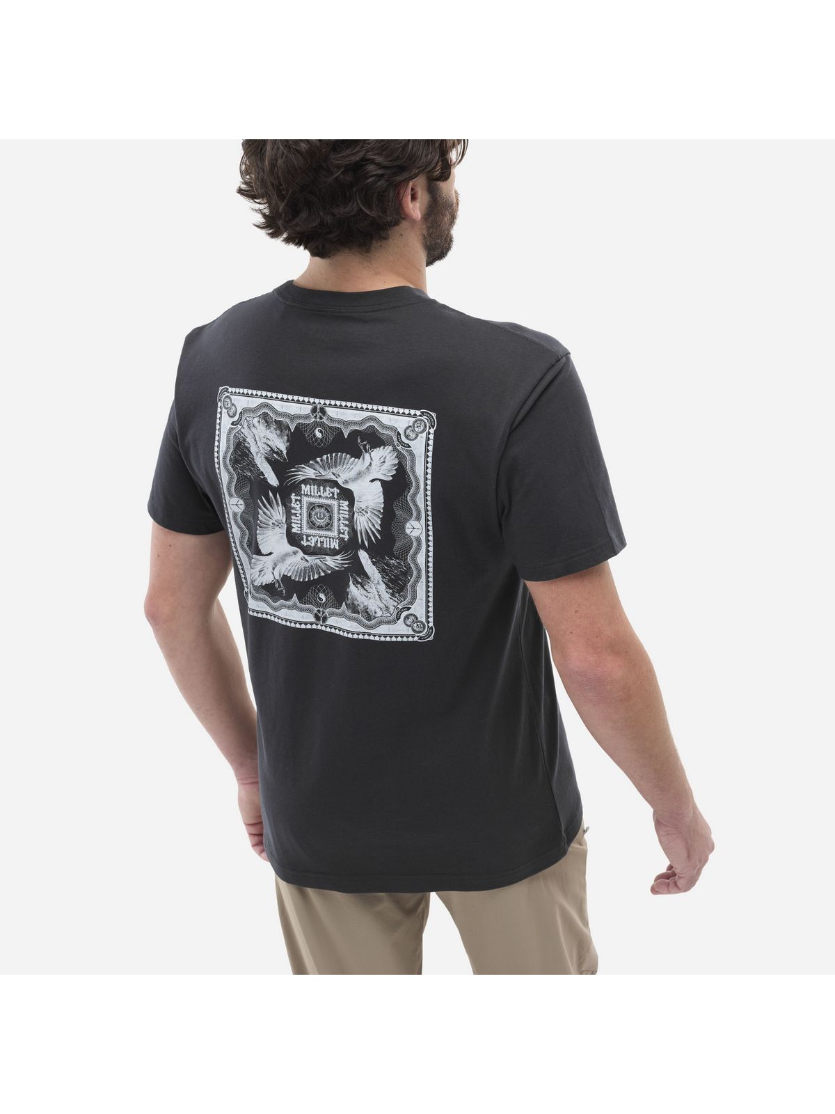Koszulka MILLET CIMAICOLLAB TS SS M czarny - Adventure Sports
