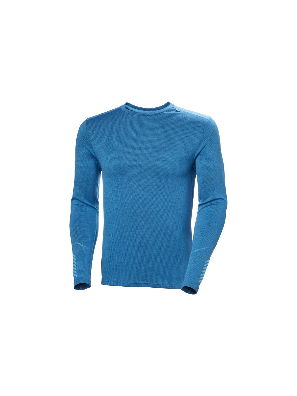 Koszulka męska HELLY HANSEN Lifa Merino Midweight Crew  kolor niebieski