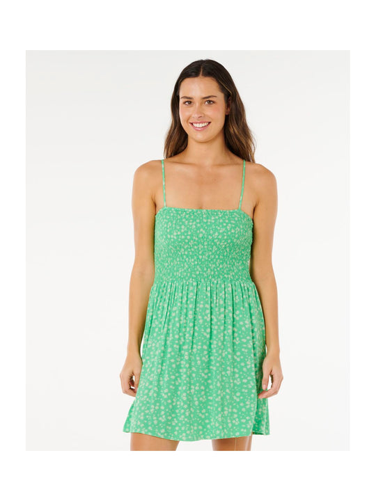 Sukienka RIP CURL Surf Side Shirred Dress zielona
