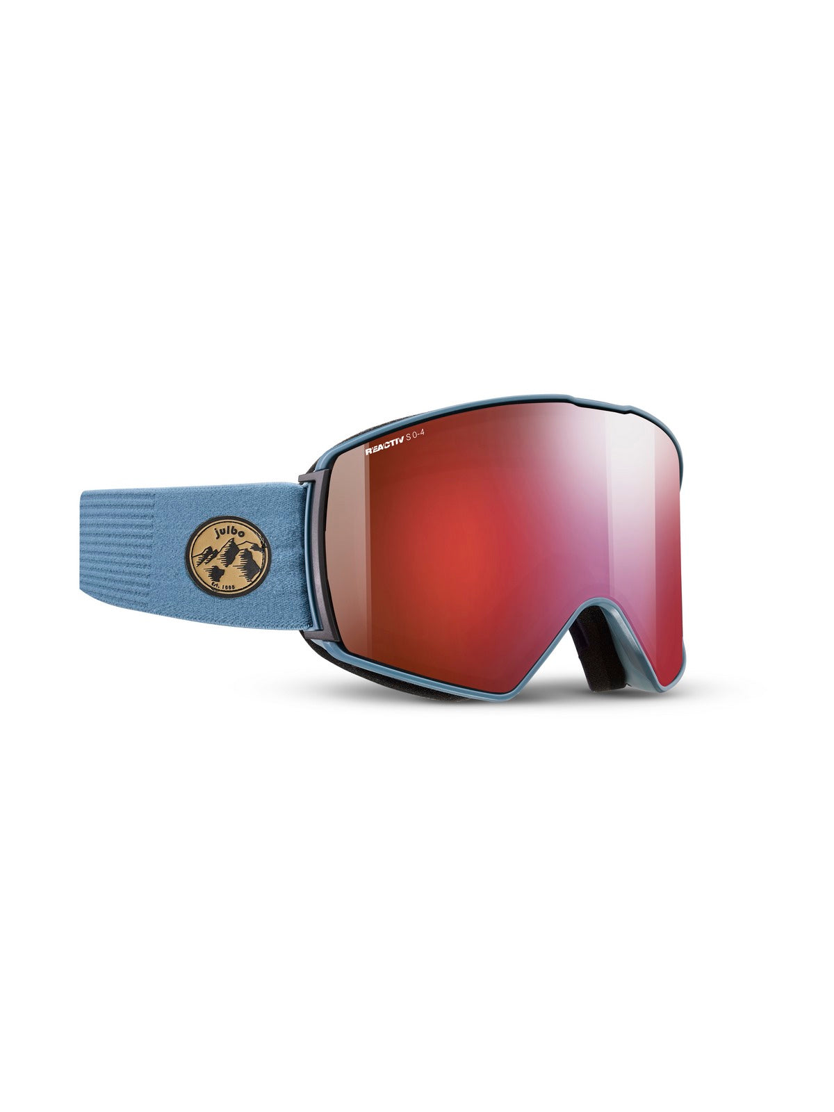 Gogle narciarskie JULBO Launcher niebieski fotochrom Cat 0-4 High Contrast
