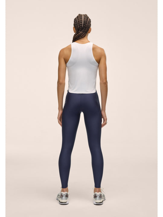Legginsy treningowe damskie CASALL Pure Pocket High Waist Tights kolor niebieski
