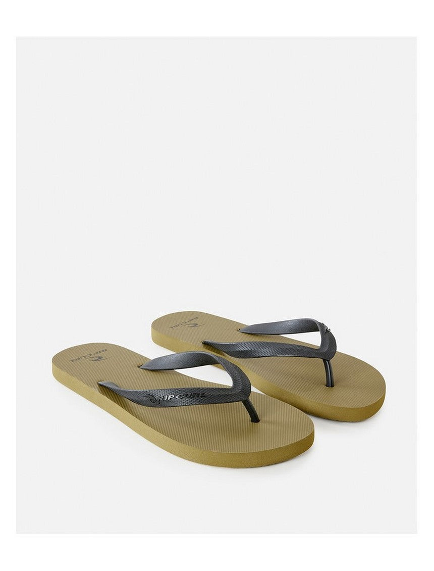Japonki plażowe RIP CURL Brand Logo Bloom Open Toe oliwkowe