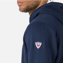 Bluza z kapturem męska Rossignol LOGO SWEAT HOOD FL granatowy - Adventure Sports
