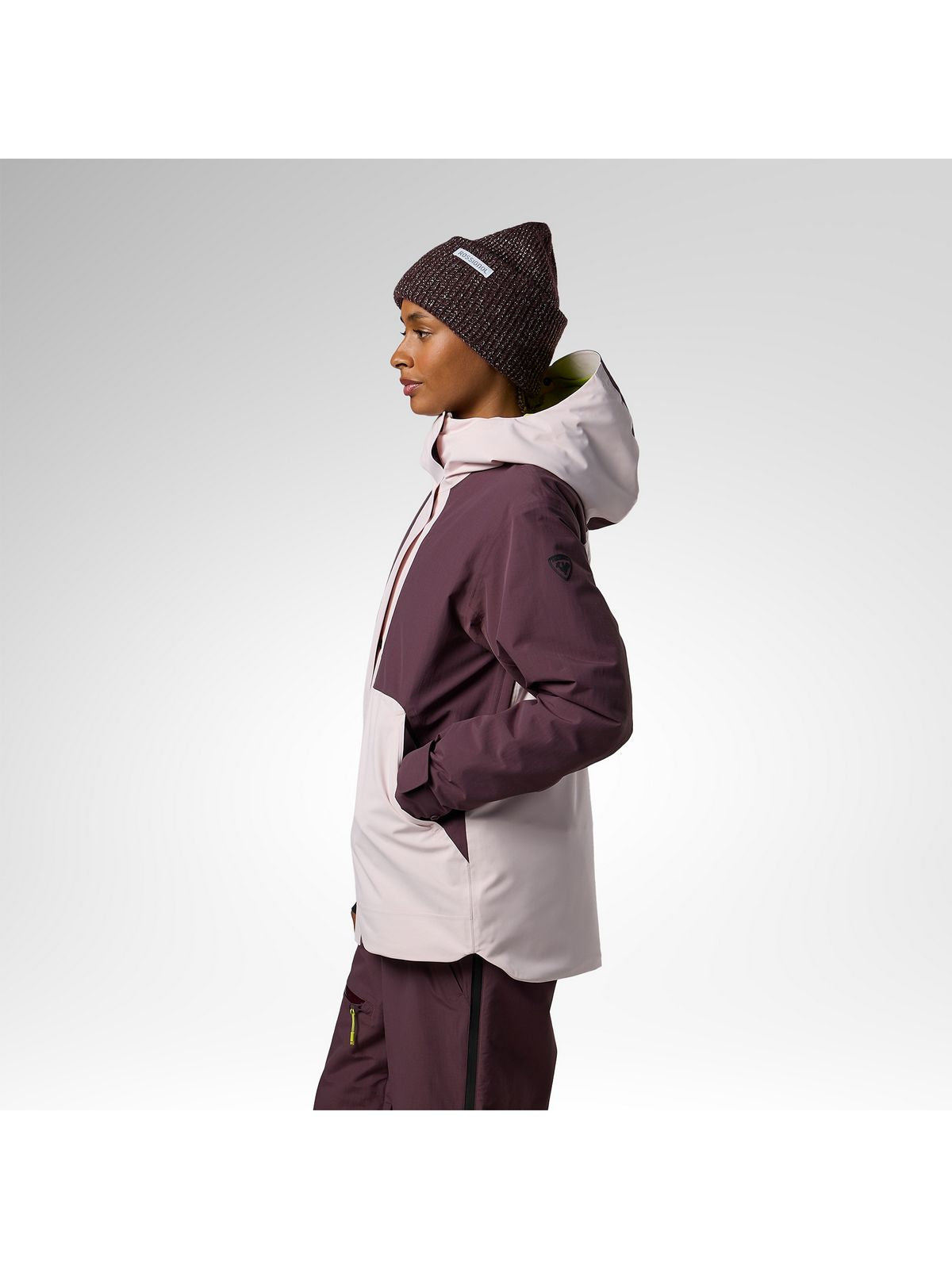 Kurtka narciarska damska ROSSIGNOL W Outerlimits Insulated Jacket różowa