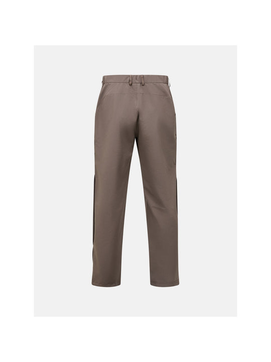 Spodnie sportowe męskie PEAK PERFORMANCE Backer Grid Pants brązowe
