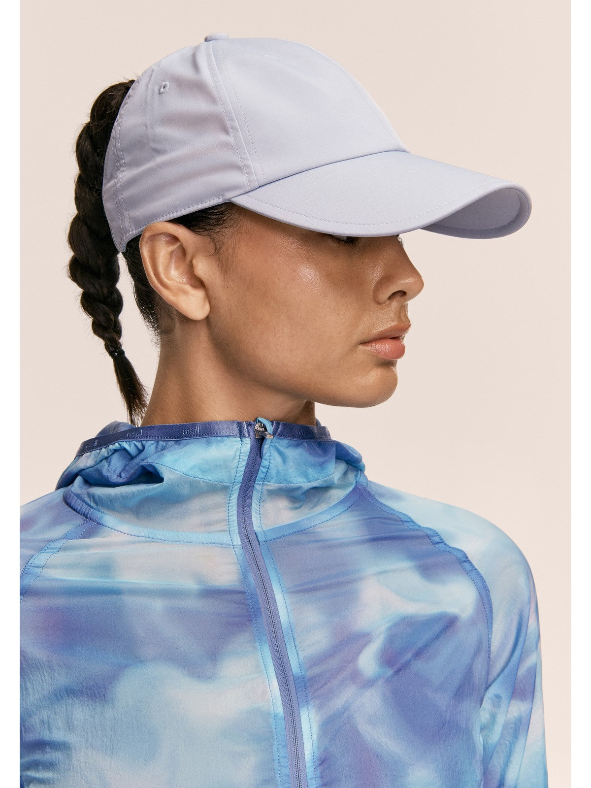 Czapka CASALL Performance High Ponytail Cap kolor niebieski
