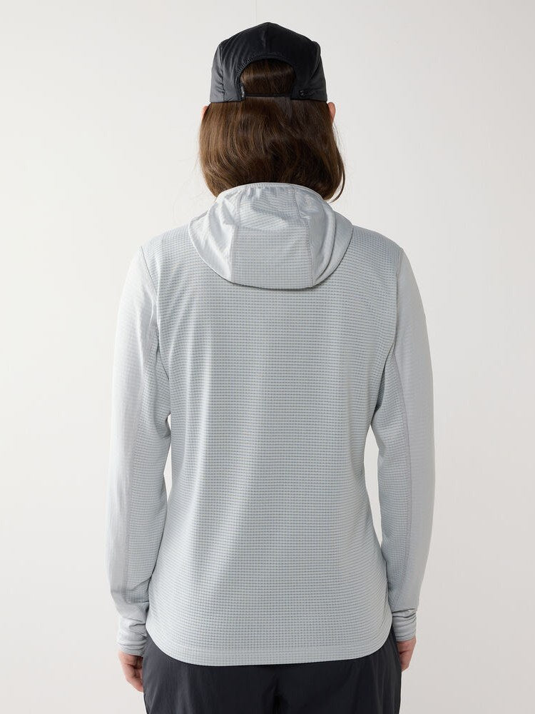 Bluza techniczna z kapturem damska HAGLÖFS L.I.M Mid Multi II Hood Stone Grey