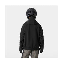 Bluza dziecięca HELLY HANSEN JR POWDER SOFTSHELL HOODIE czarna
