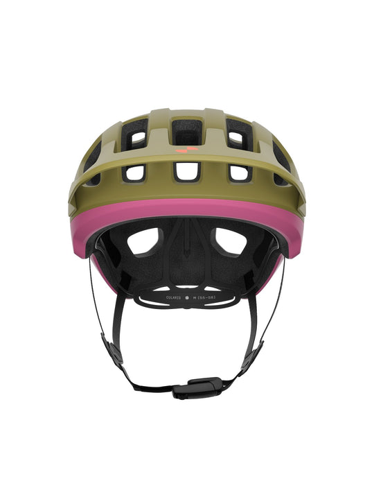 Kask rowerowy POC Cularis oliwkowo różowy
