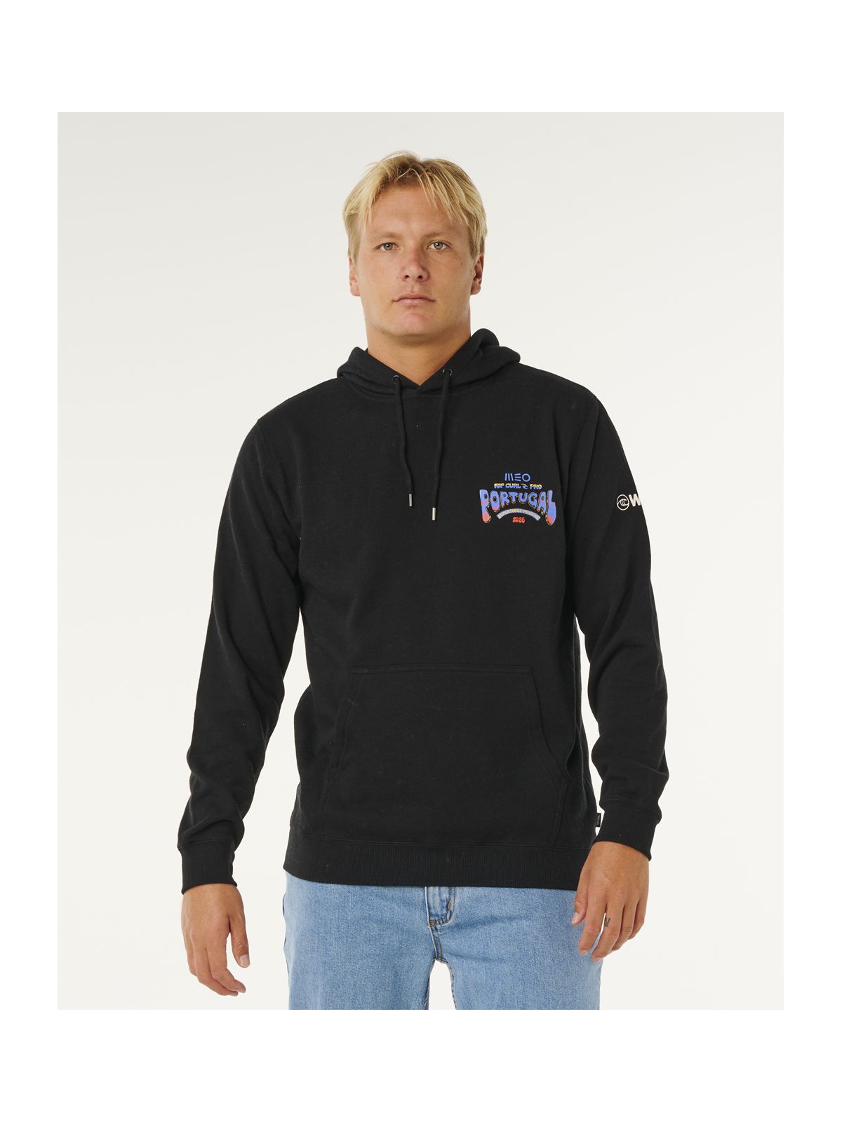 Bluza męska RIP CURL Meo Peniche Pro 26 Hood czarna