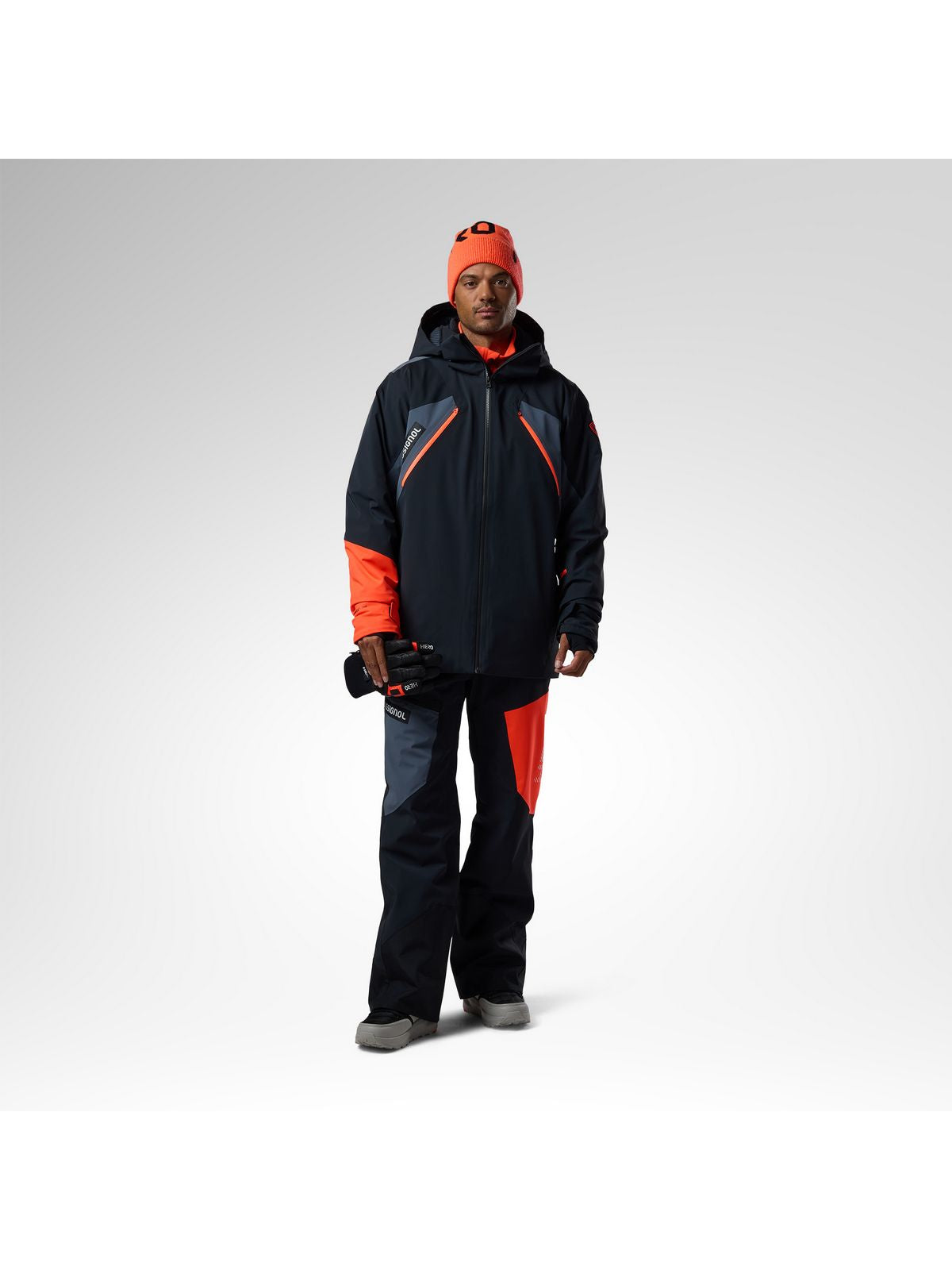Kurtka narciarska męska ROSSIGNOL M Hero 4Ws Insulated Ski Jkt czarna