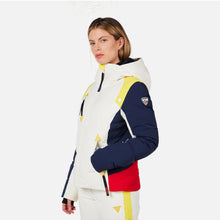 Kurtka narciarska damska ROSSIGNOL W JCC VALDIZ DOWN JKT biały
