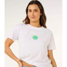 Koszulka damska RIP CURL Icons Of Surf Relaxed Tee biała
