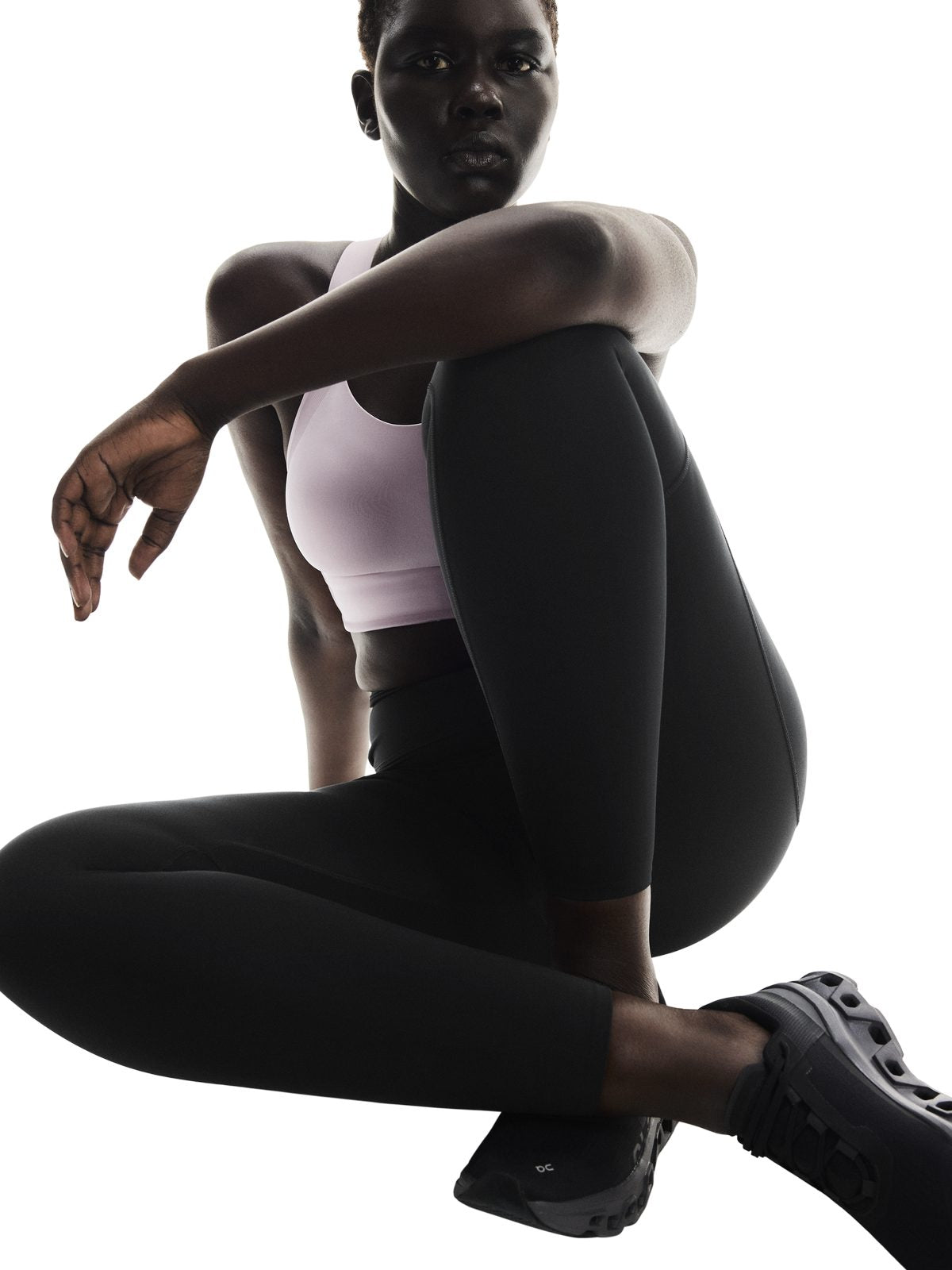 Legginsy biegowe damskie On Performance Tights czarny