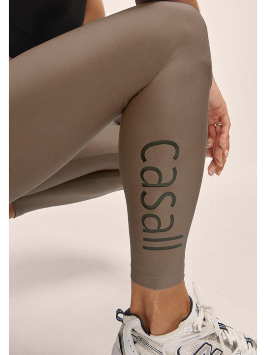 Legginsy damskie CASALL Graphic High Waist Tights kolor zielony
