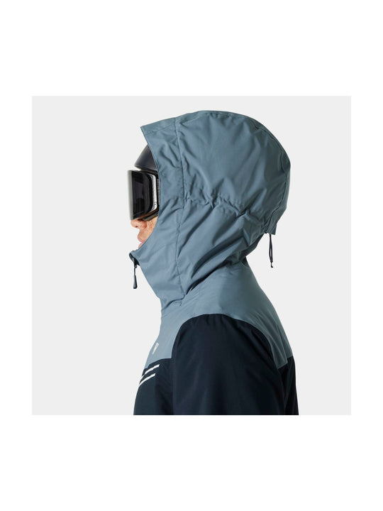 Kurtka narciarska męska HELLY HANSEN ALPINE INSULATED JACKET granatowa

