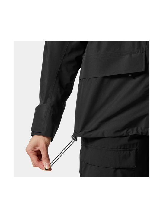 Kurtka narciarska damska HELLY HANSEN W EMIKO SHELL JACKET czarna
