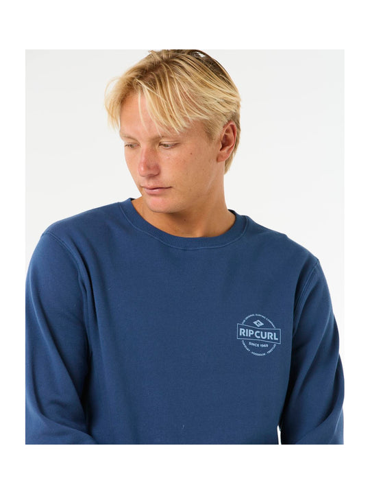 Bluza męska RIP CURL Stapler Crew granatowa
