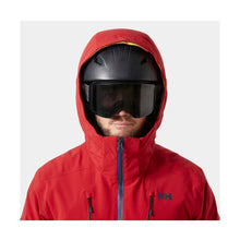 Kurtka narciarska męska HELLY HANSEN ALPHA 4.0 JACKET czerwona
