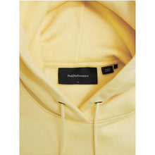 Bluza PEAK PERFORMANCE Original Small Logo Hood Women żółty - Adventure Sports
