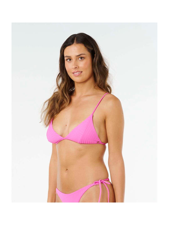 Stanik damski RIP CURL Premium Surf Banded Fixed Tri różowy
