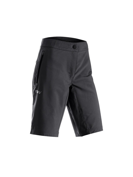 Spodenki rowerowe NORTHWAVE Escape 2 Woman Baggy W/Inner Short czarny
