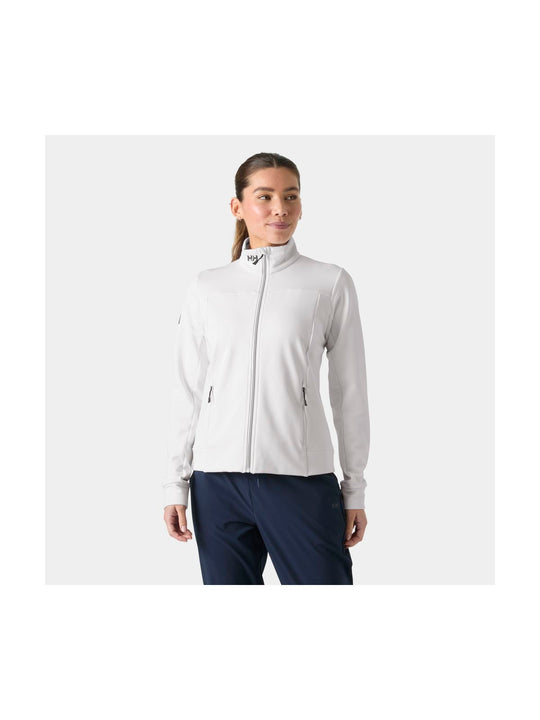 Bluza damska HELLY HANSEN W Crew Fleece Jacket biała

