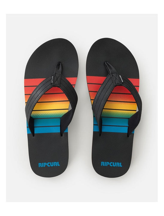 Japonki plażowe RIP CURL Ripper Bloom Open Toe czerwone
