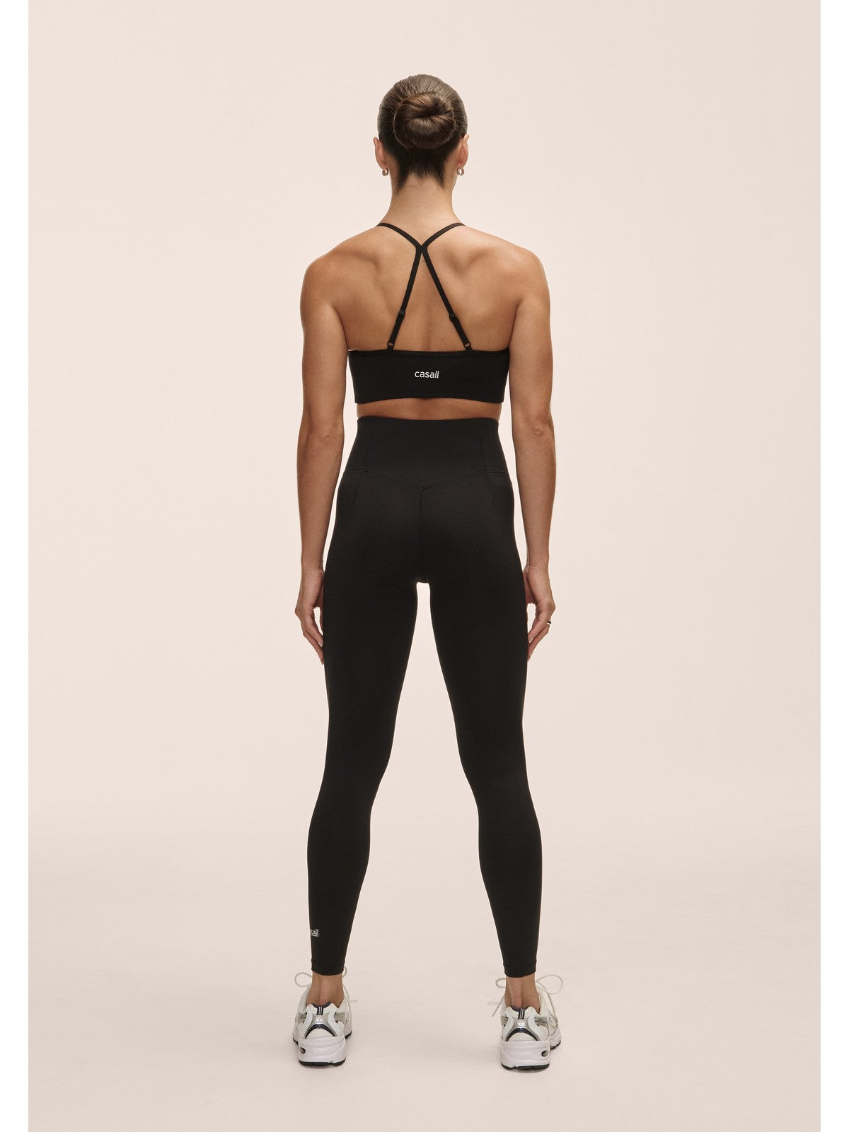 Legginsy damskie Casall Soft Touch High Waist Tights czarny