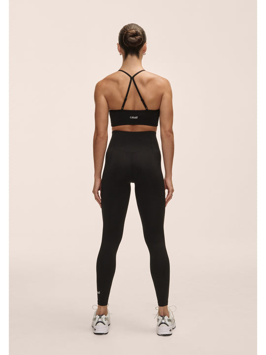 Legginsy damskie Casall Soft Touch High Waist Tights czarny
