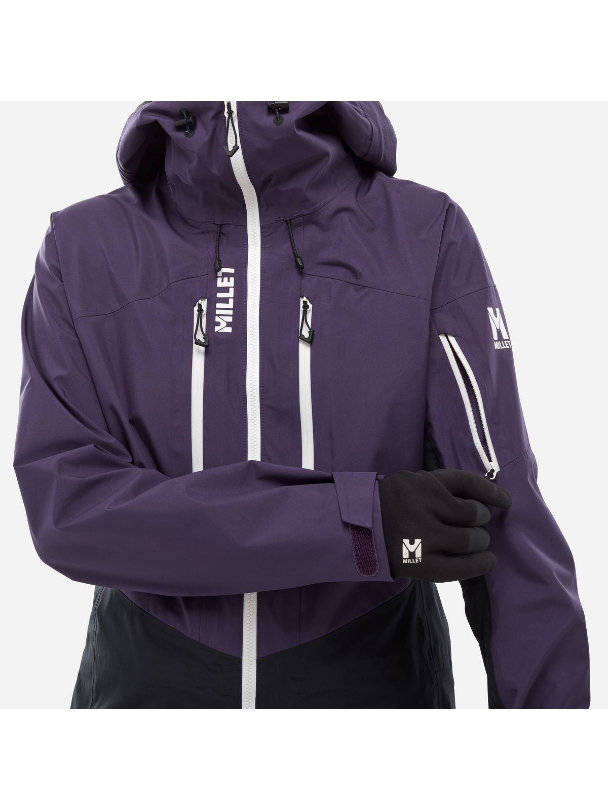Kurtka narciarska MILLET MHITE 3L JKT czarna