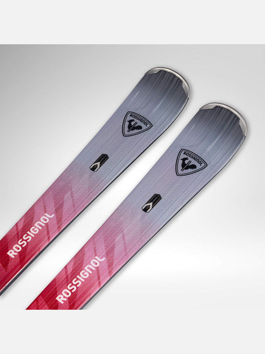 Narty ROSSIGNOL Super Virage VII Multi + wiązania LOOK Nx 12 Konect Gw B80 Silver Red
