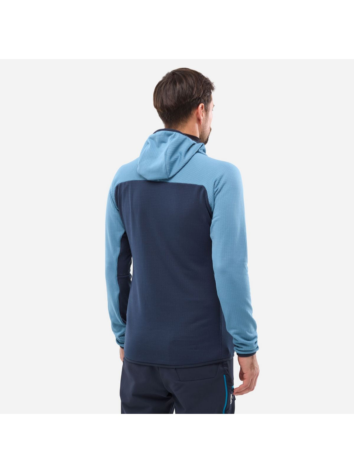 Bluza męska MILLET Fusion Grid Hoodie M niebieska