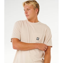 Koszulka męska RIP CURL Premium Surf Wettie Tee beżowa
