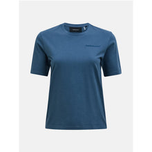 Koszulka PEAK PERFORMANCE Original Small Logo Tee Women niebieski
