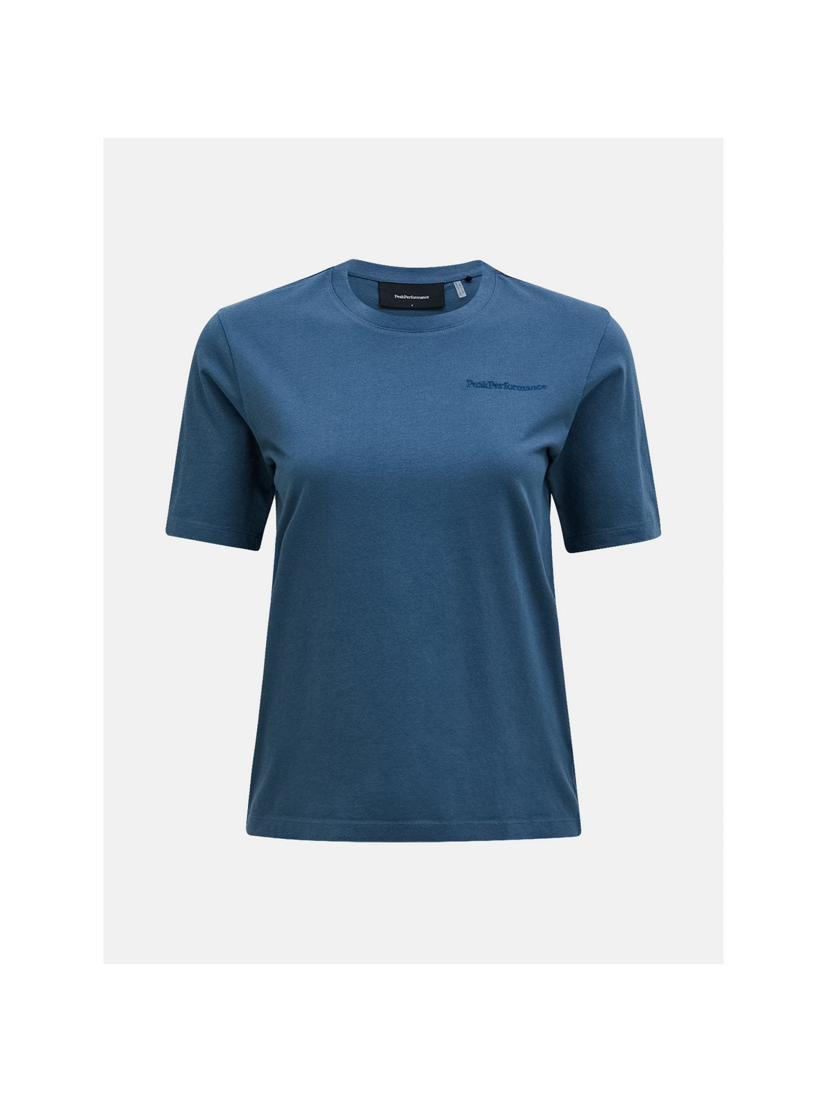 Koszulka PEAK PERFORMANCE Original Small Logo Tee Women niebieski