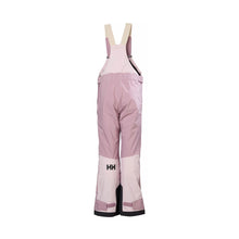 Spodnie narciarskie dziewczęce HELLY HANSEN JR GIRL STELLAR BIB PANT fioletowe
