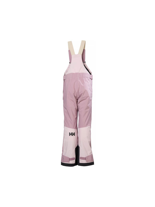Spodnie narciarskie dziewczęce HELLY HANSEN JR GIRL STELLAR BIB PANT fioletowe
